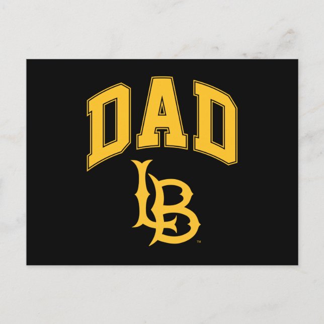 Postal De Invitación Long Beach State Dad (Anverso)