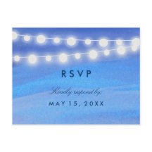 Luces de cadena en el agua RSVP