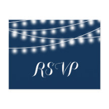 Luz de cadena de Boda de verano RSVP