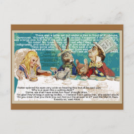 Postal De Invitación Mad Hatters Tea Fiesta