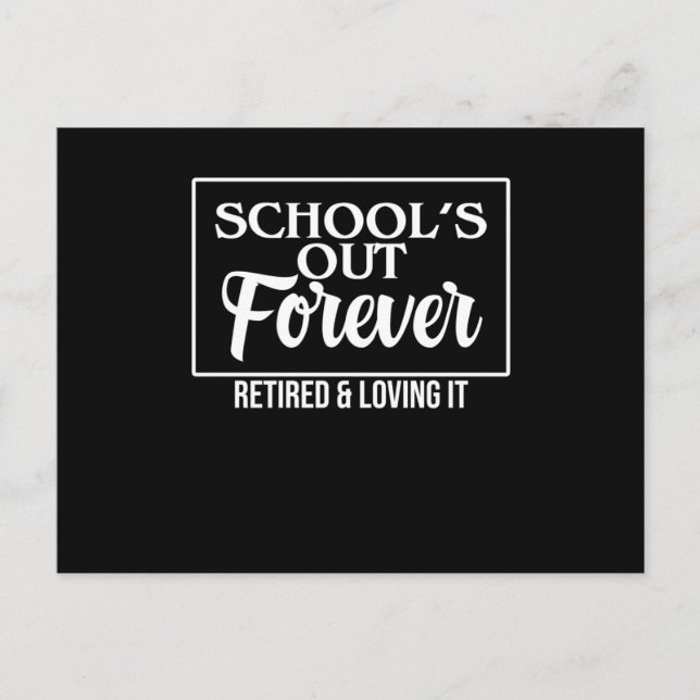 Postal De Invitación Maestra Jubilada Enseñando Grap Estudiantil (Anverso)