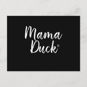 Postal De Invitación Mama Duck, Cute Duck, Mors Day, Regalos Mamá