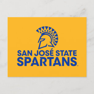 Postal De Invitación Marca de logotipo de San José State Spartans