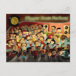 Postal De Invitación Mayor Fiesta de Reggae Jefe