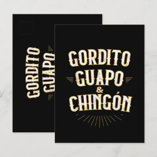 Postal De Invitación Mexicano divertido en español