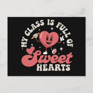 Postal De Invitación Mi clase está llena de enamorados Día de San Valen