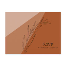 Moderna boda de Cotta Terra RSVP