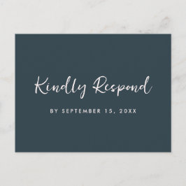 Postal De Invitación Moderna Elección de la Comida de Guión de Moda Azu