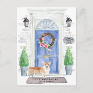 Postal de Invitación móvil Corgi