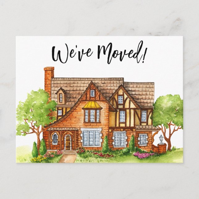 Postal de Invitación móvil de cabaña móvil móvil d (Anverso)