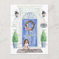 Postal de Invitación móvil de Cocker Spaniel