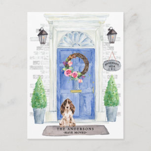 Postal de Invitación móvil de Cocker Spaniel