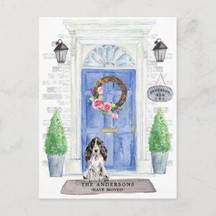Postal de Invitación móvil de Cocker Spaniel