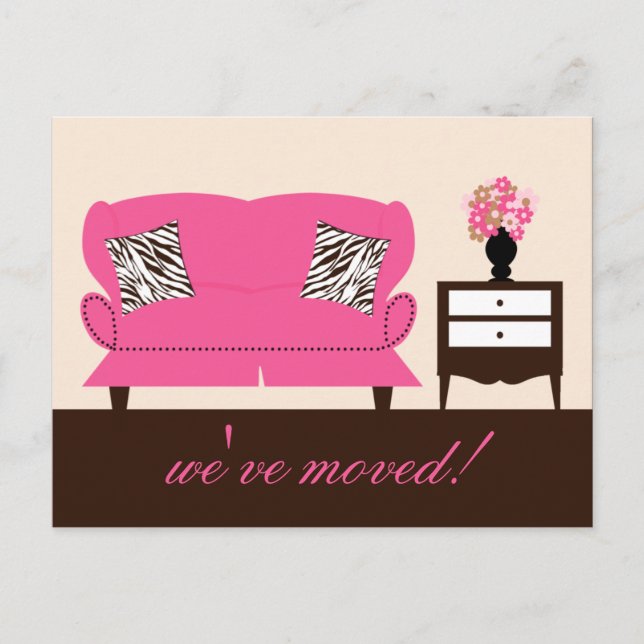 Postal de Invitación móvil de decoración elegante (Anverso)