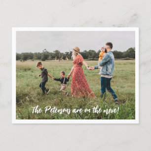 Postal de Invitación móvil de fotografía familiar