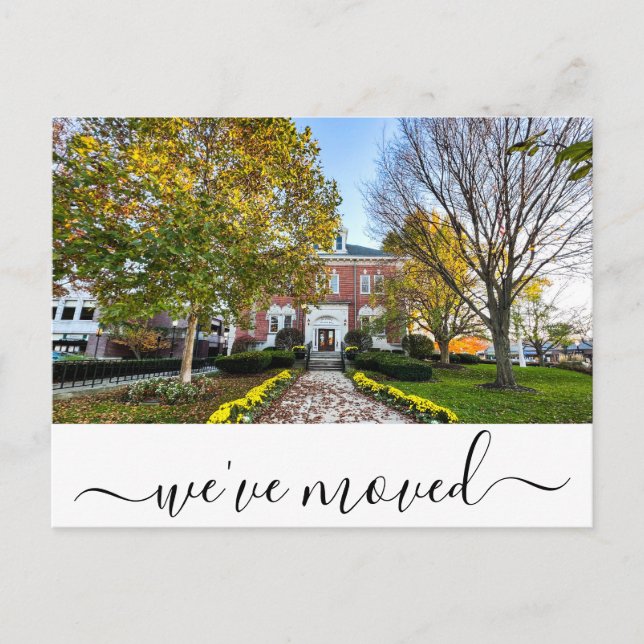 Postal de Invitación móvil de La Grange Illinois (Anverso)