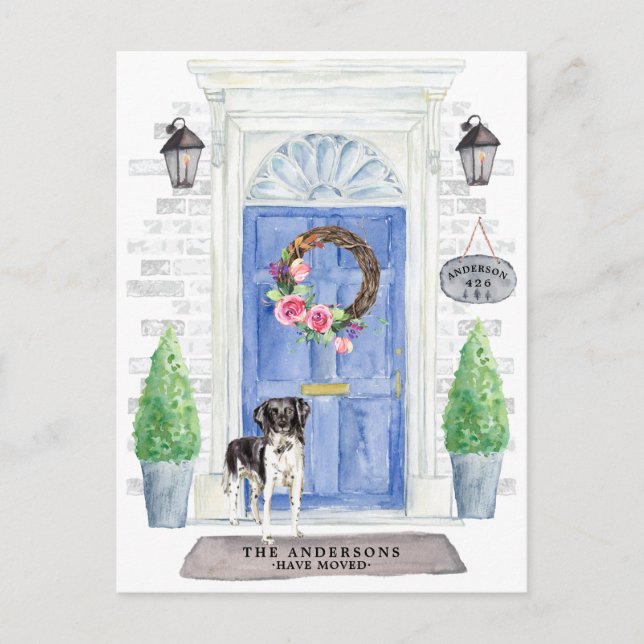 Postal de Invitación móvil de Stabyhoun (Anverso)