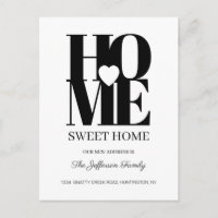 Postal de Invitación móvil dulce hogar