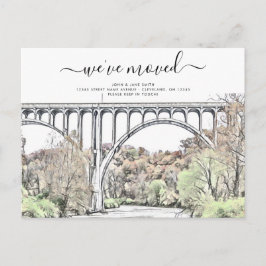 Postal de Invitación móvil en el valle de Cuyahoga