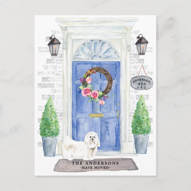 Postal de Invitación móvil maltesa (Anverso)