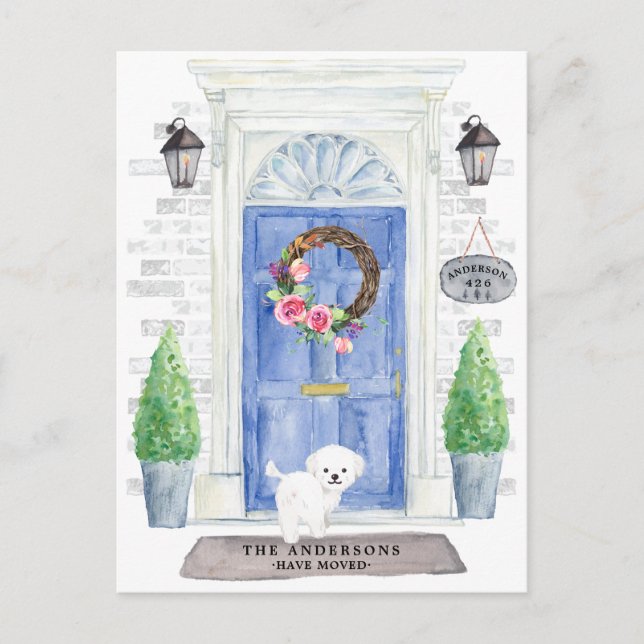 Postal de Invitación móvil maltesa (Anverso)