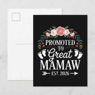 Postal De Invitación Mujeres Ascendidas a Gran Mamaw