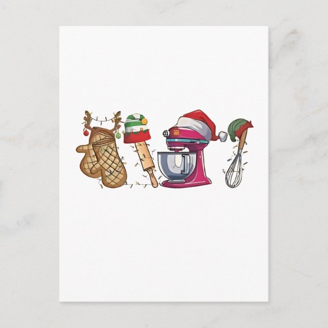 Postal De Invitación Navidad 2026,  (Anverso)