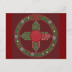 Postal De Invitación Navidad en Nuevo México