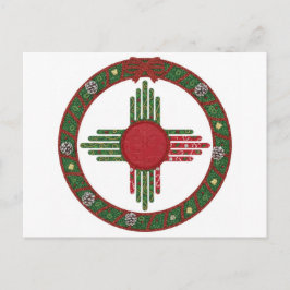 Postal De Invitación New Mexico Christmas 