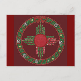 Postal De Invitación New Mexico Christmas 