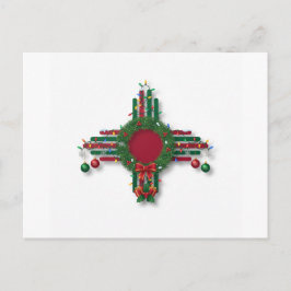 Postal De Invitación New Mexico Merry Christmas 