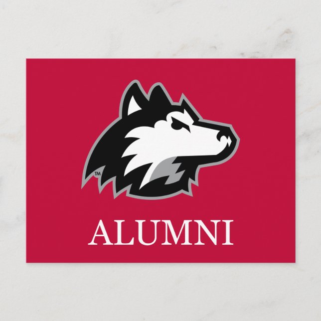 Postal De Invitación NIU Huskies Alumni (Anverso)