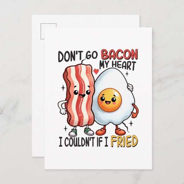 Postal De Invitación No te vayas al corazón (Anverso / Reverso)