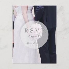 Postal De Invitación Novia y Boda Groom RSVP