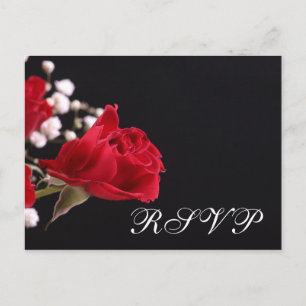 Postal De Invitación Nuestro Rosa Boda RSVP