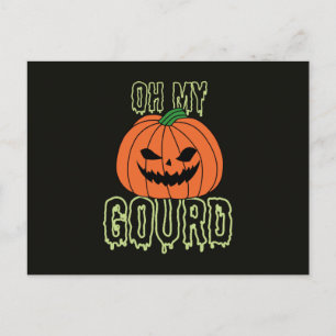 Postal De Invitación Oh My Gourd