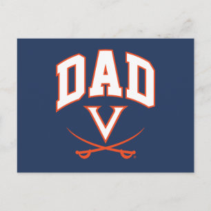 Postal De Invitación Papá de los Virginia Cavaliers