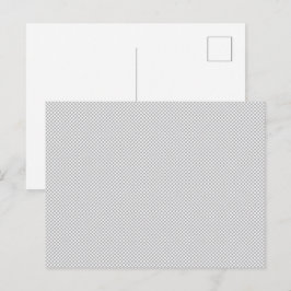 Postal De Invitación Papel de regalo gris con patrón de Navidad moderno