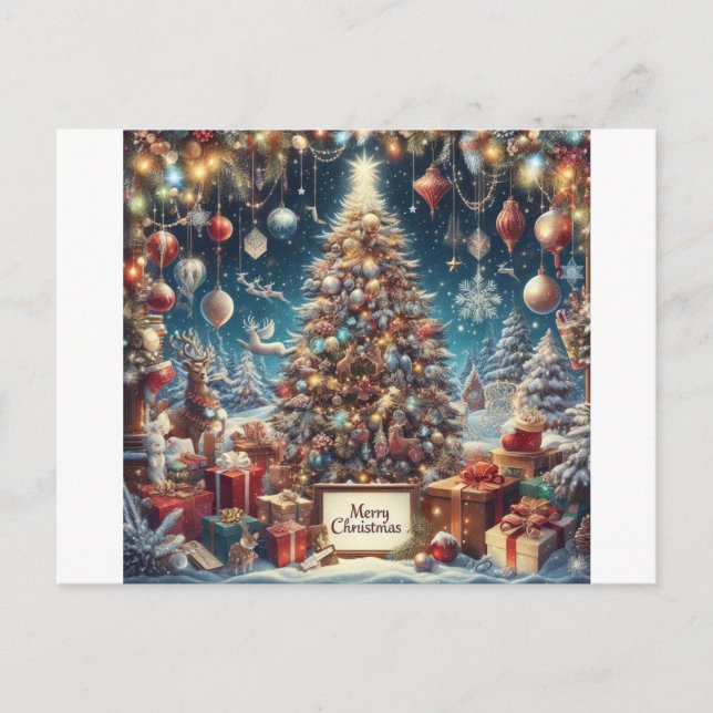 Postal de invitación para Navidades asombrosos (Anverso)