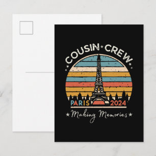 Postal De Invitación París Francia Haciendo Recuerdos 2024