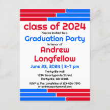 Partido de Graduación de Barras Rojas y Azules