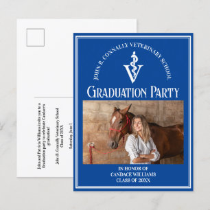 Postal De Invitación Partido de Graduación de Fotografía de la Escuela