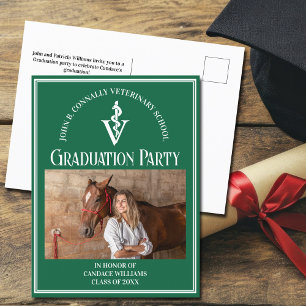 Postal De Invitación Partido de Graduación de Fotografía de la Escuela 
