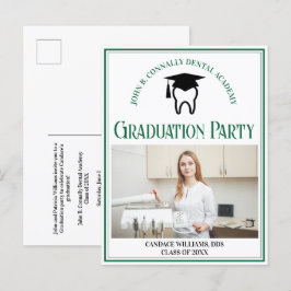 Postal De Invitación Partido de Graduación de Personalizados de la Escu