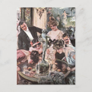 Postal De Invitación Partido Halloween de Victoria