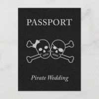 pasaporte de boda pirata