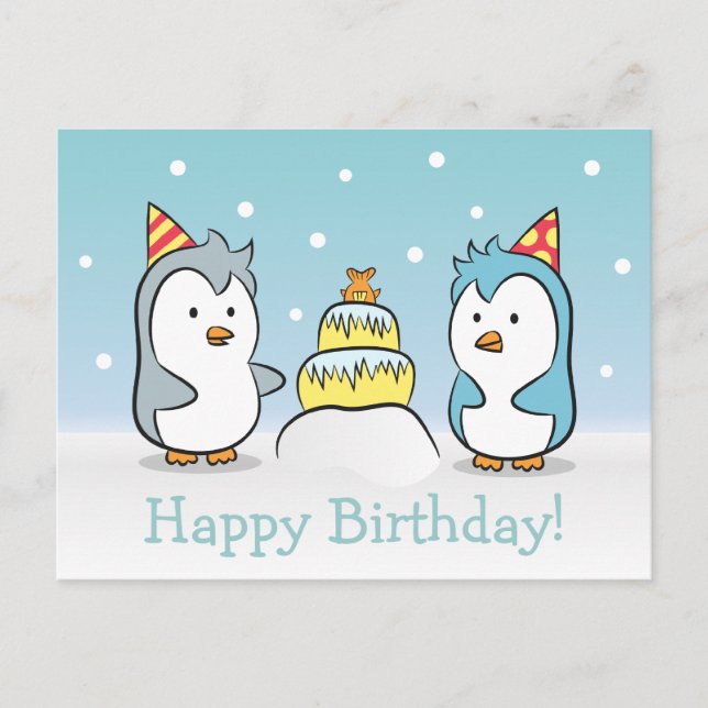 Postal De Invitación Personalizado lindo - Celebración del cumpleaños d (Anverso)