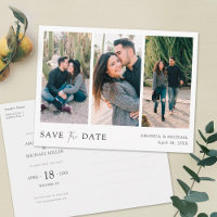 Personalizado Multi Photo Save the Date