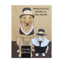 Postales/invitaciones de Acción de Gracias