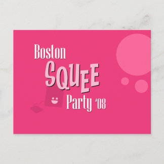 Postal De Invitación Postcarta oficial del Fiesta de la Plaza de Boston